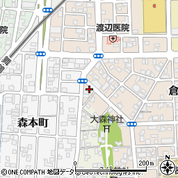 京都府舞鶴市倉梯町21-3周辺の地図