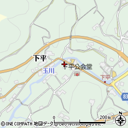 長野県飯田市上久堅7883周辺の地図