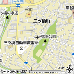 神奈川県横浜市瀬谷区二ツ橋町108-33周辺の地図