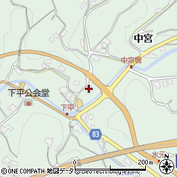 長野県飯田市上久堅448周辺の地図
