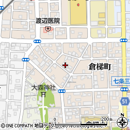 京都府舞鶴市倉梯町18-4周辺の地図