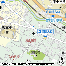 神奈川県横浜市保土ケ谷区仏向町253周辺の地図