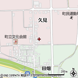 鳥取県東伯郡湯梨浜町久見170周辺の地図