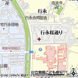 京都府舞鶴市行永桜通り156周辺の地図