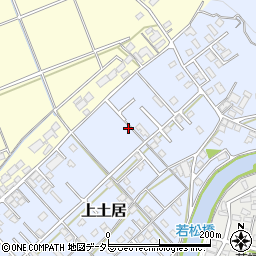 岐阜県岐阜市上土居718-6周辺の地図