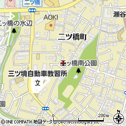 神奈川県横浜市瀬谷区二ツ橋町108-36周辺の地図