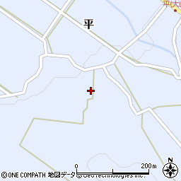 鳥取県西伯郡大山町平267周辺の地図