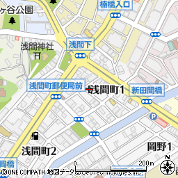 第１岩崎ビル周辺の地図