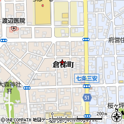 京都府舞鶴市倉梯町15-4周辺の地図