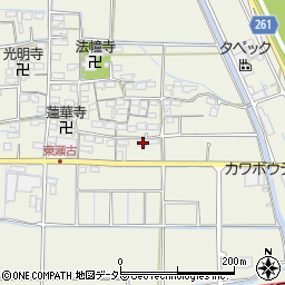 岐阜県揖斐郡揖斐川町脛永1107周辺の地図