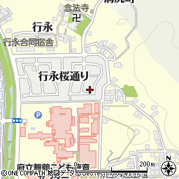 京都府舞鶴市行永桜通り23周辺の地図