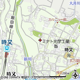 長野県飯田市時又279周辺の地図