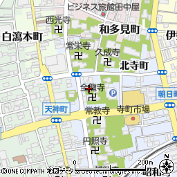 島根県松江市寺町北寺町136周辺の地図