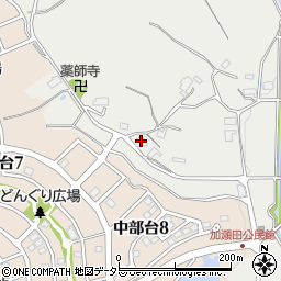 岐阜県美濃加茂市蜂屋町上蜂屋3057周辺の地図
