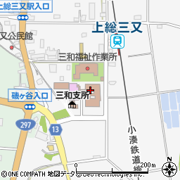 市原市　発達支援センター周辺の地図