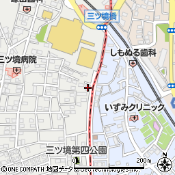 神奈川県横浜市瀬谷区三ツ境34-4周辺の地図