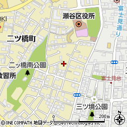 神奈川県横浜市瀬谷区二ツ橋町72周辺の地図