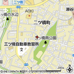 神奈川県横浜市瀬谷区二ツ橋町108-37周辺の地図