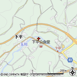長野県飯田市上久堅7881周辺の地図