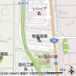 敷島産業株式会社周辺の地図