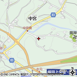 長野県飯田市上久堅1783周辺の地図