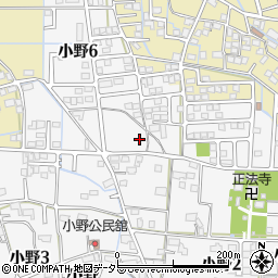 岐阜県岐阜市小野549周辺の地図