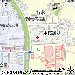 京都府舞鶴市行永桜通り154周辺の地図
