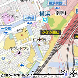 横浜漁港周辺の地図