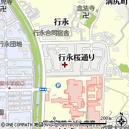京都府舞鶴市行永桜通り160周辺の地図