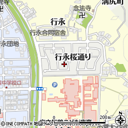 京都府舞鶴市行永桜通り161周辺の地図