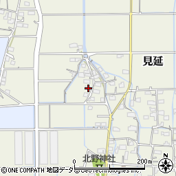 岐阜県本巣市見延1088周辺の地図