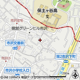 神奈川県横浜市旭区市沢町137周辺の地図