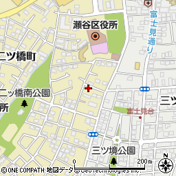 神奈川県横浜市瀬谷区二ツ橋町78-15周辺の地図