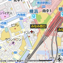 ハックドラッグ横浜西口店周辺の地図