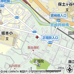 神奈川県横浜市保土ケ谷区仏向町256周辺の地図