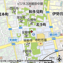 島根県松江市寺町183-1周辺の地図