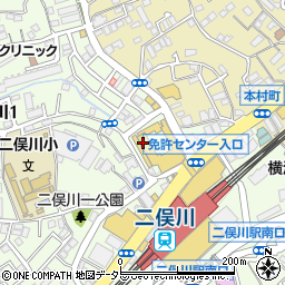 ドン・キホーテ　二俣川店周辺の地図
