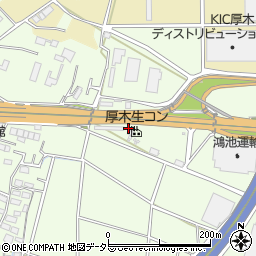 神奈川県厚木市金田1274周辺の地図