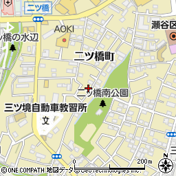 神奈川県横浜市瀬谷区二ツ橋町108-30周辺の地図