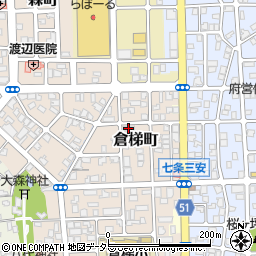 京都府舞鶴市倉梯町15-2周辺の地図