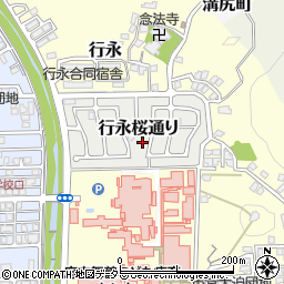 京都府舞鶴市行永桜通り38周辺の地図