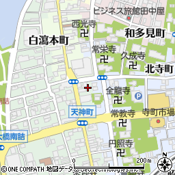ザ・パーク松江天神町駐車場周辺の地図