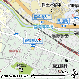 神奈川県横浜市保土ケ谷区仏向町211周辺の地図