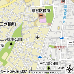 神奈川県横浜市瀬谷区二ツ橋町78-11周辺の地図