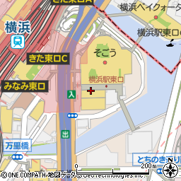 築地食堂 源ちゃん 横浜スカイビル店周辺の地図