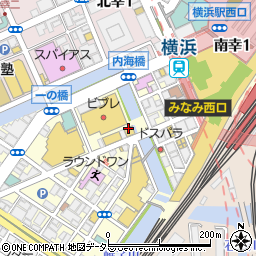 一鶴横浜西口店周辺の地図