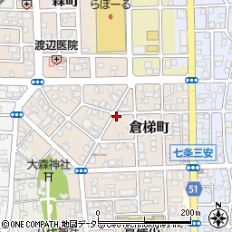 京都府舞鶴市倉梯町16-8周辺の地図