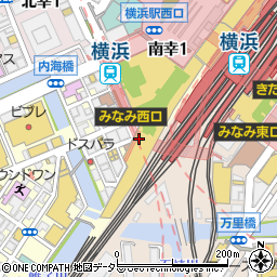 神奈川県横浜市西区南幸1丁目5周辺の地図