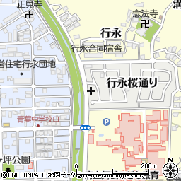 京都府舞鶴市行永桜通り146周辺の地図