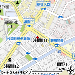 カクヤス　横浜西口店周辺の地図